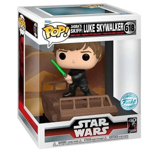 Funko Luke Skywalker Deluxe Multicolor