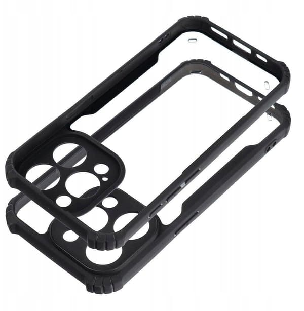 Blueo iPhone 16 Pro Max ANTI-DROP Kuori - Musta