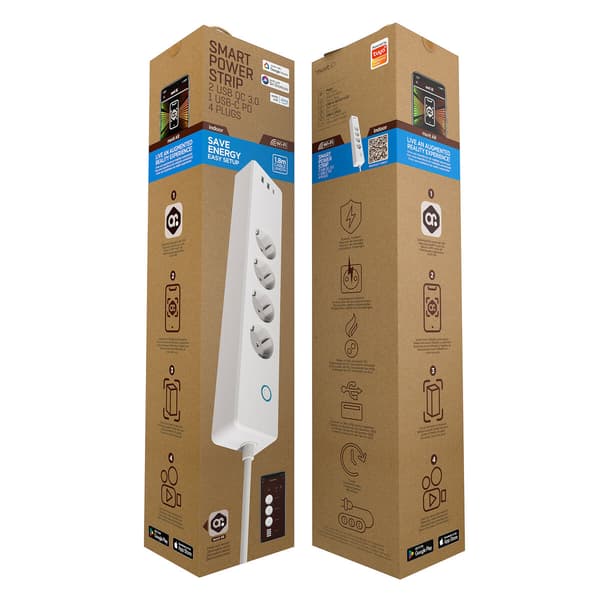 Muvit iO Smart Plug ht-sts-04-03-eu hvid 4 stik