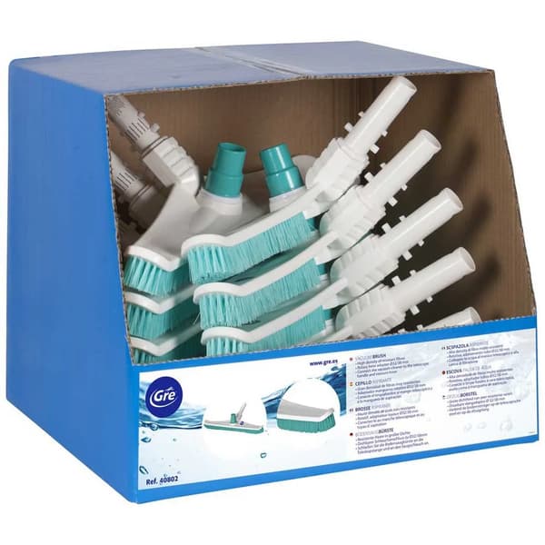 GRE Pools vacuumborste 51 cm - Vit