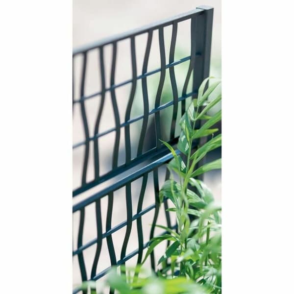 Stefanplast Ethica rektangulær blomsterkrukke grå 80 cm