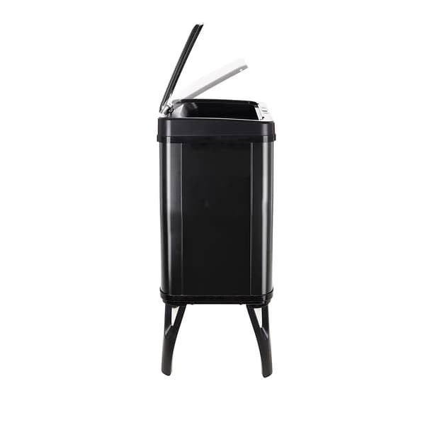 Wellhome automatisk affaldsspand 15L+15L sort