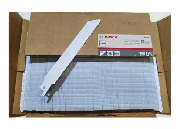 Bosch S1122HF figursågblad 225mm 200-pack