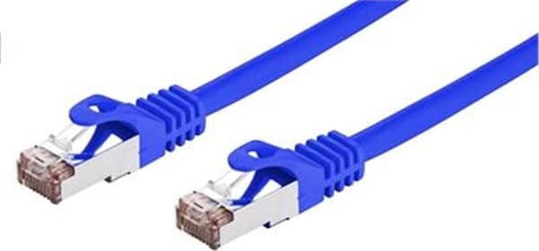 C-Tech Cat6 patchkabel FTP blå 0.25m