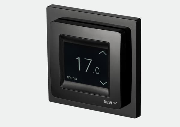 Devi Devireg Touch Termostaatti Elektroninen Musta