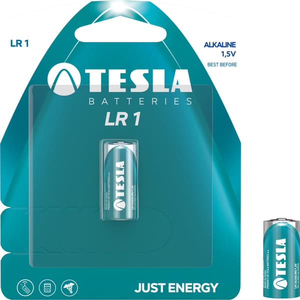 Tesla-batterier LR1 1,5V Alkalisk Manganbatteri