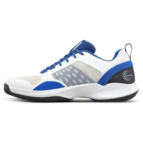 Wilson Chaussures de Padel Modernes Blanc/Bleu - Amorti Réactif