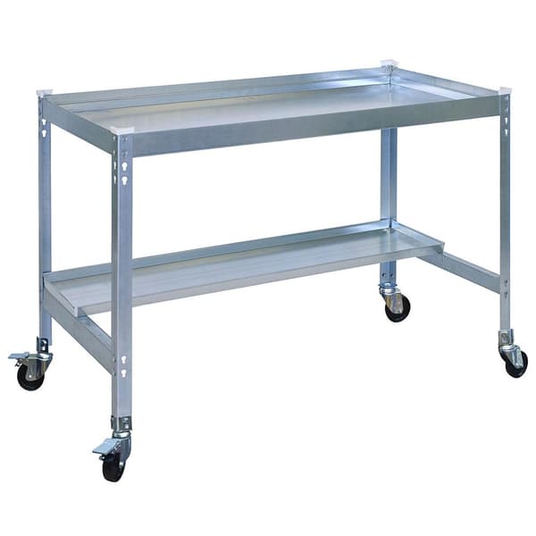 Simonrack desk mobile potting table galvaniserad