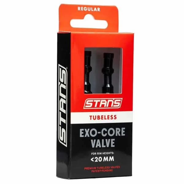 Stan's Exo-Core tubelessventiler svart