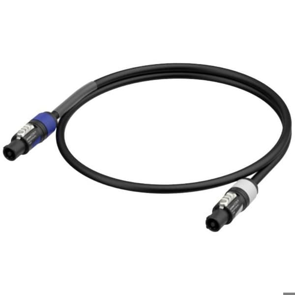 Neutrik 1036405 strømkabel sort 1,5m
