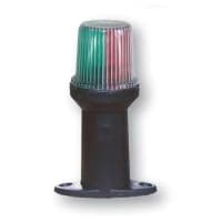 Izas pole fixed navigation light röd/vit