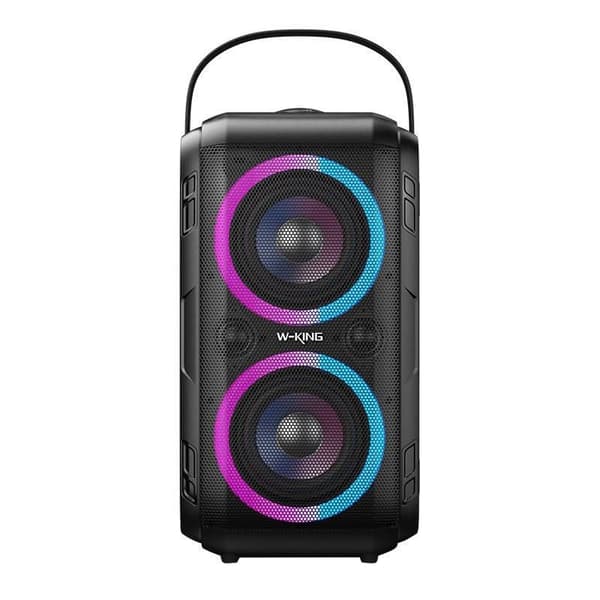 W-KING T9-2 bærbar Bluetooth-højttaler 180W sort