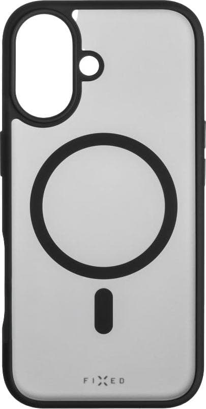 FIXED MagMisty svart telefonfodral för iPhone 17