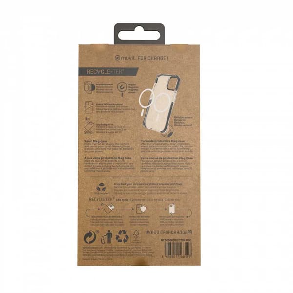 Muvit recycletek magsafe shockproof 3m Transparent