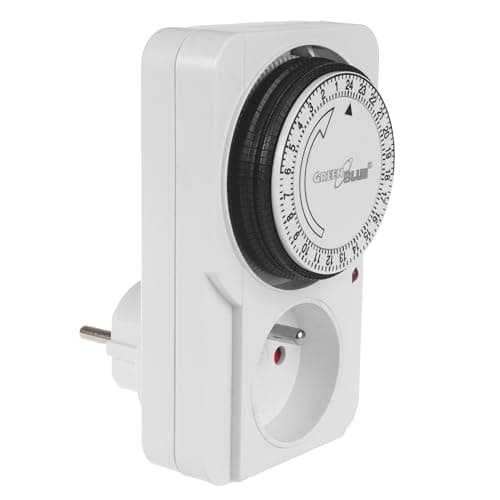 GreenBlue gb360 e mekanisk timer switch vit 48 program