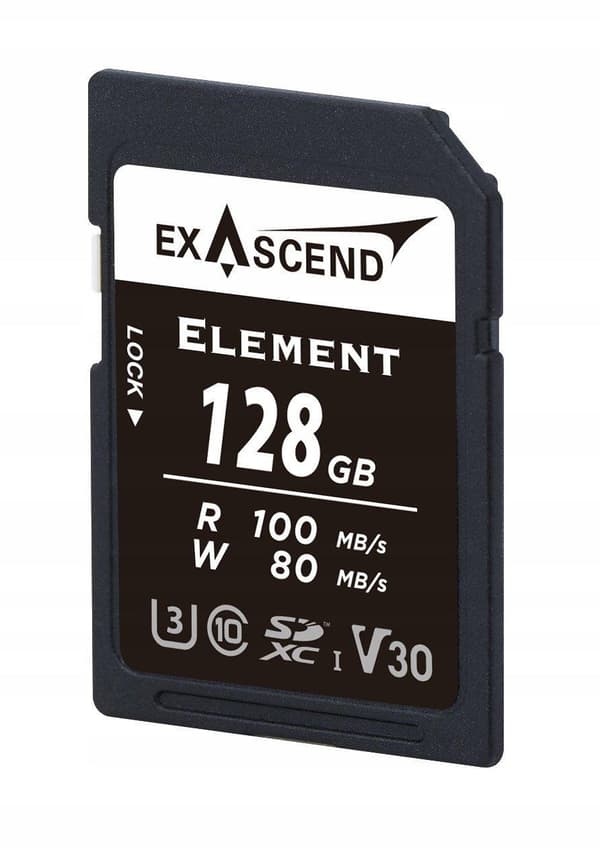 Exascend Element UHS-I V30 128GB muistikort