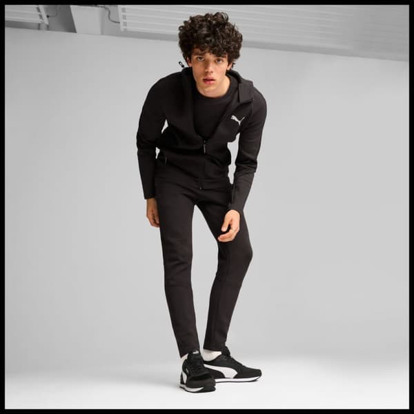 PUMA st runner v4 mesh Sort/Hvid