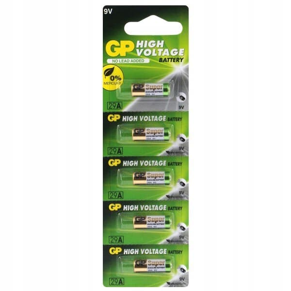 GP Batteries 29a 9V 18mAh alkaline batteri