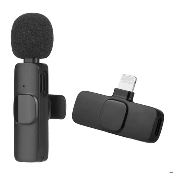 Platyne lapel mikrofon sort 5 timers autonomi