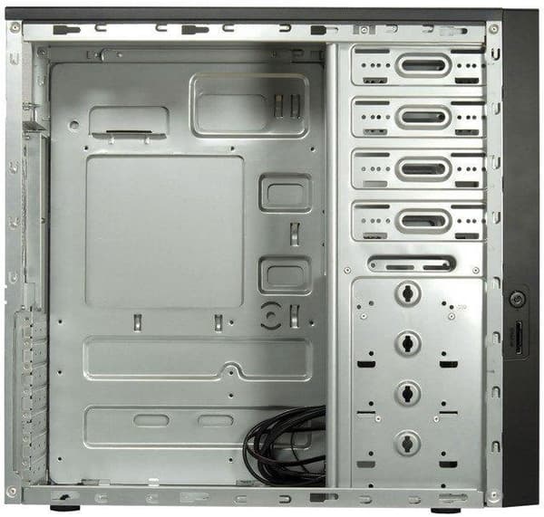 Inter-Tech IT-8862 Plaid ATX Chassi svart