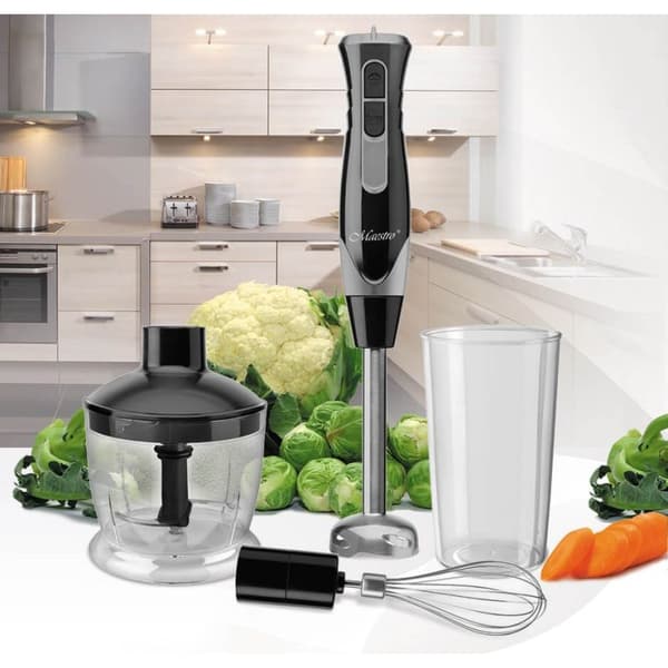 Maestro MR-566 Håndmixer 500W Sort/ rustfrit stål