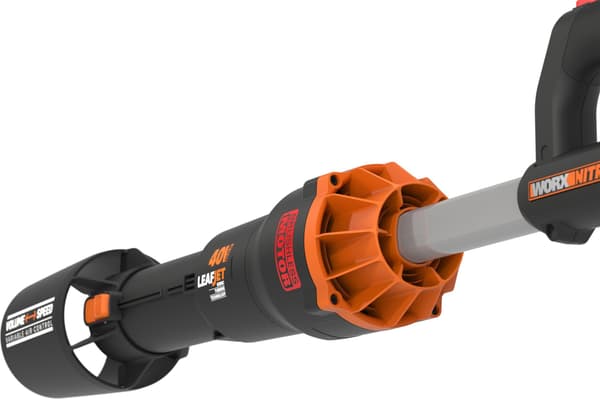 Worx leafjet wg585e.9 batteridrevet blæser sort/orange
