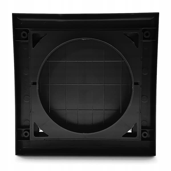 Awenta KO100-30CZ sort ventilationsgitter