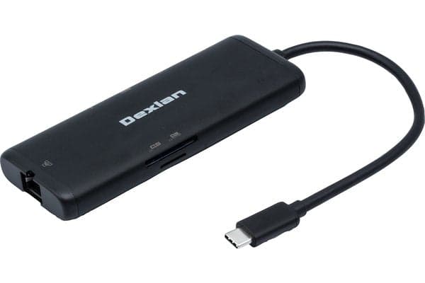 Dexlan 310747 USB-C Mini Docking-asema 6 in 1 HDMI 2.0 4K
