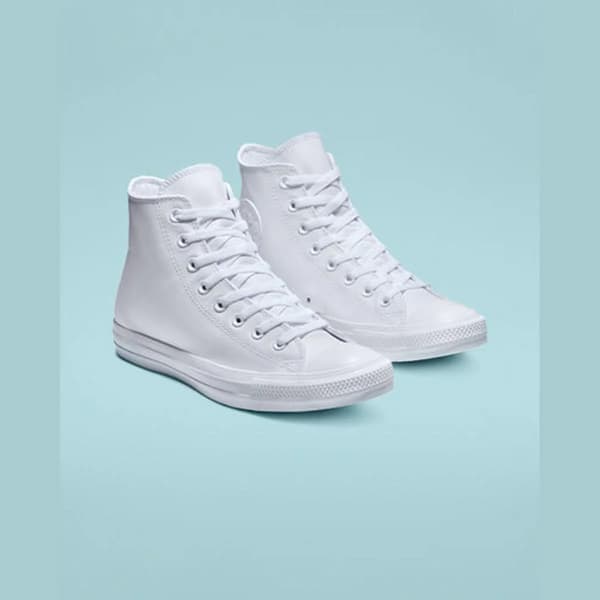 Converse chuck taylor all star mono leather vit