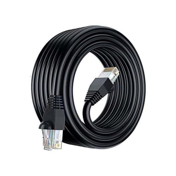 Horizont RJ45 Cat6 netværkskabel 10m sort