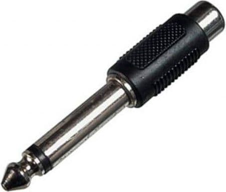 Digitus ab-av 100 audioadapter 6,3 mm til RCA
