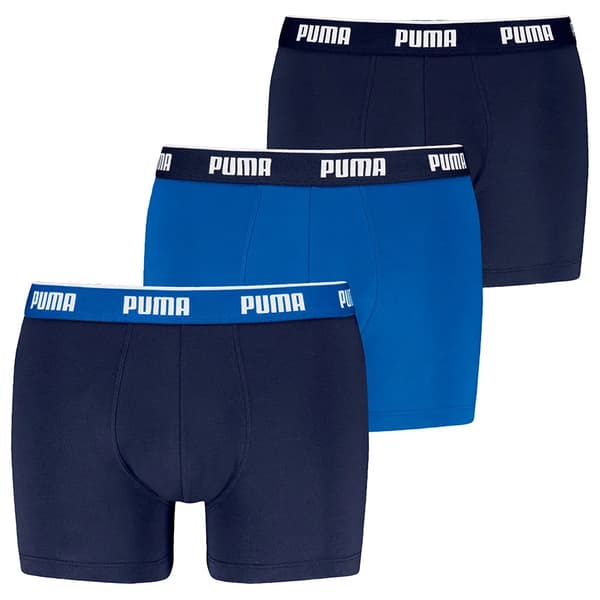 PUMA boxer shorts everyday basics 3 pak blå