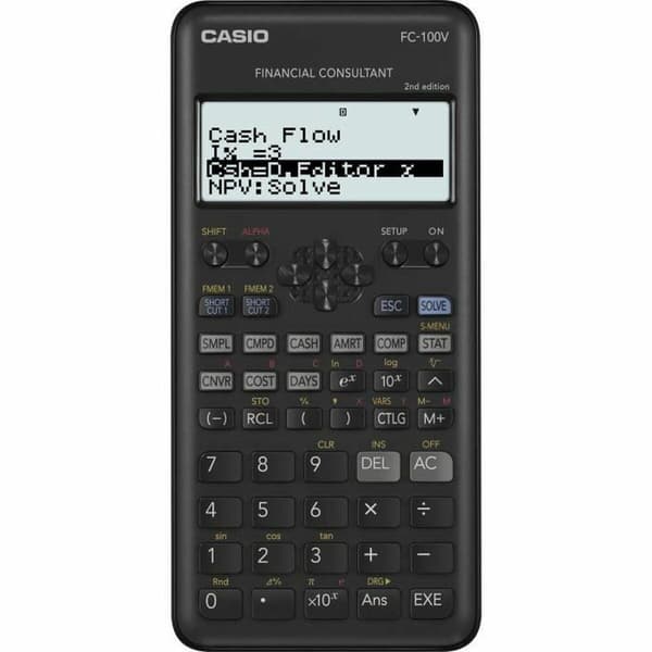 Casio FC-100V finansregner
