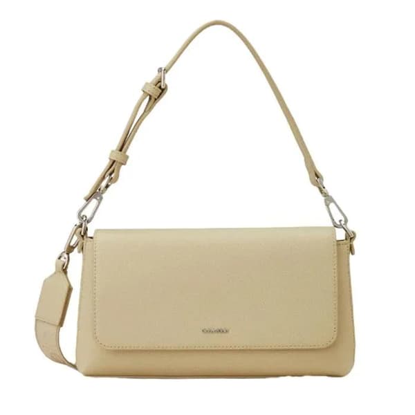 Calvin Klein Skuldertaske Beige