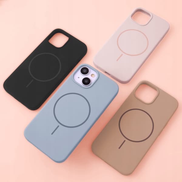 etteri silicone thin mag iPhone 16 Pro Max lysblå