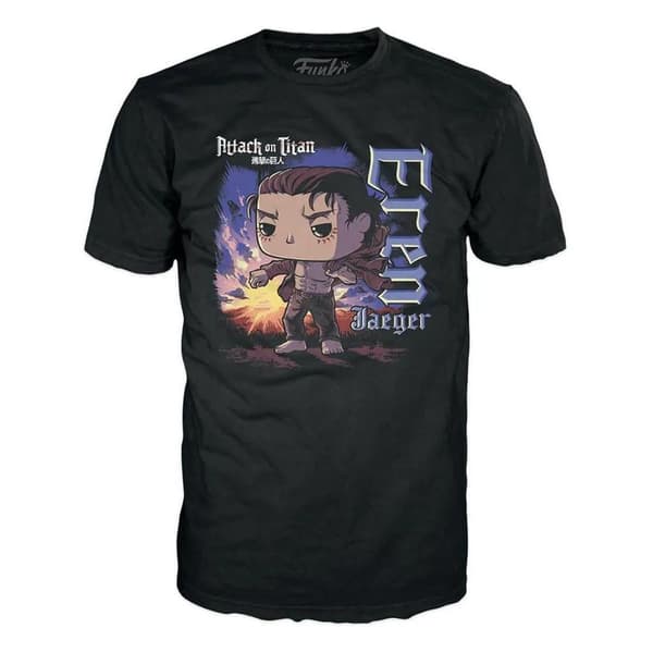 Funko Ensemble Eren Jaeger noir