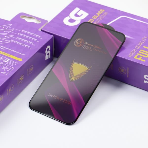 Telforceone OG Premium 9H suojalasi iPhone 16 Pro Max, 10-pack