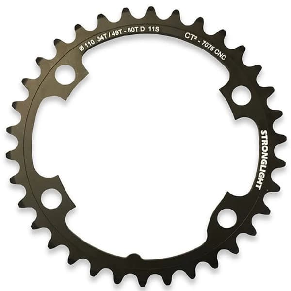 Stronglight CT2 kedjedrev 39T svart