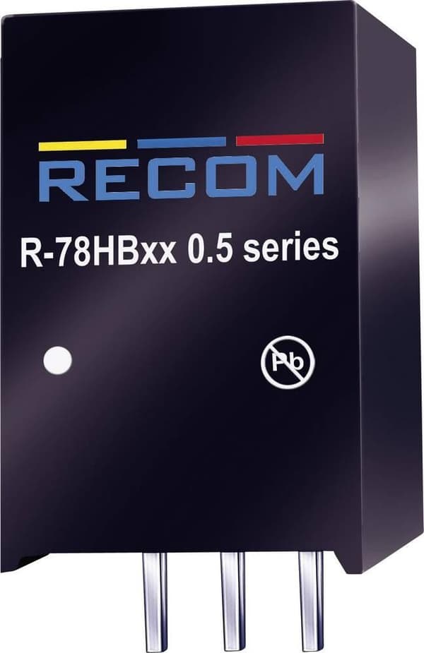 Recom Model Compact 6.5 V DC 0.5 A