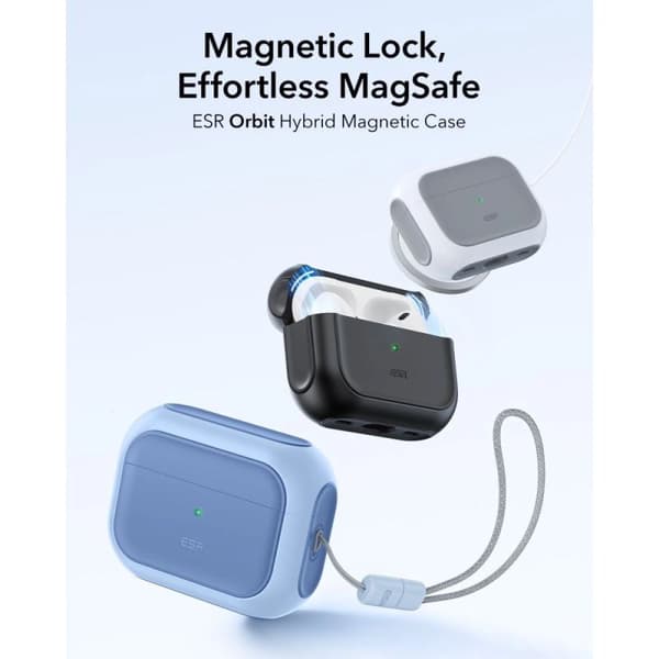 ESR Orbit HaloLock MagSafe etui til AirPods Pro Blå