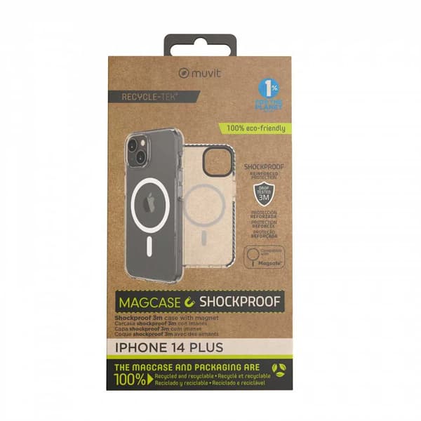 Muvit recycletek magsafe shockproof 3m Transparent
