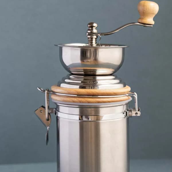 La Cafetière kaffekværn i rustfrit stål