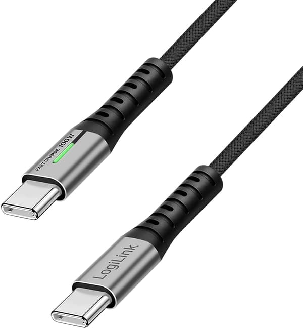 LogiLink cu0424 USB-C kaapeli 2m musta 100W