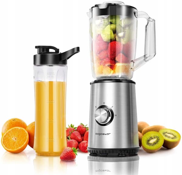 Aigostar 203085 Sølv/Grå 350W 1L Blender