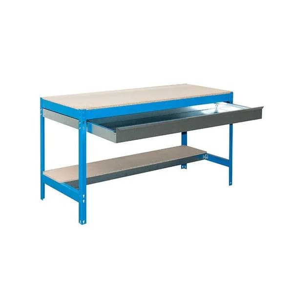 Simonrack bt0 box 900 blå/trä