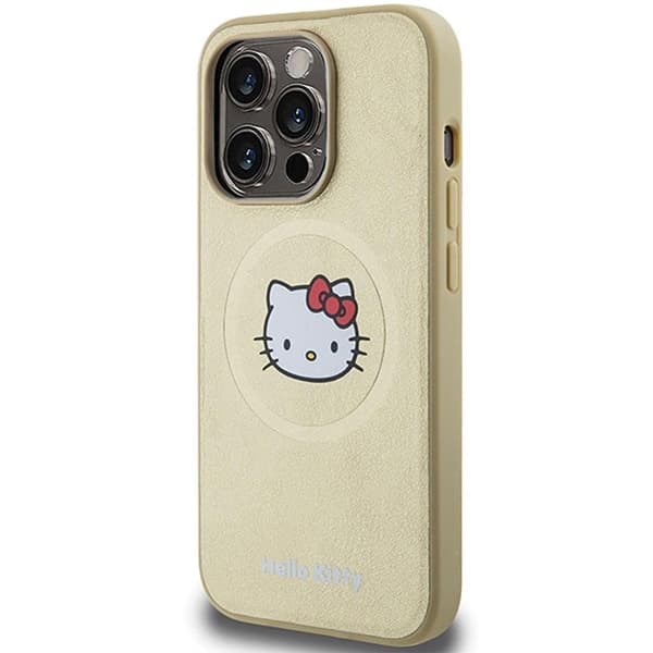 Sourcing Hello Kitty Leather Kitty Head MagSafe Case för iPhone 13 Pro / 13