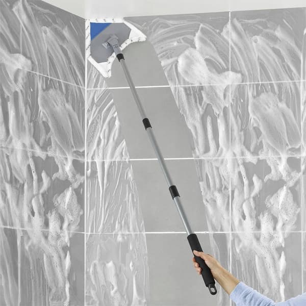 Maximex Multiflex teleskopmoppe hvid
