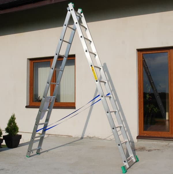 drabex 3209 aluminiumstige 4,21m 9+9 trin