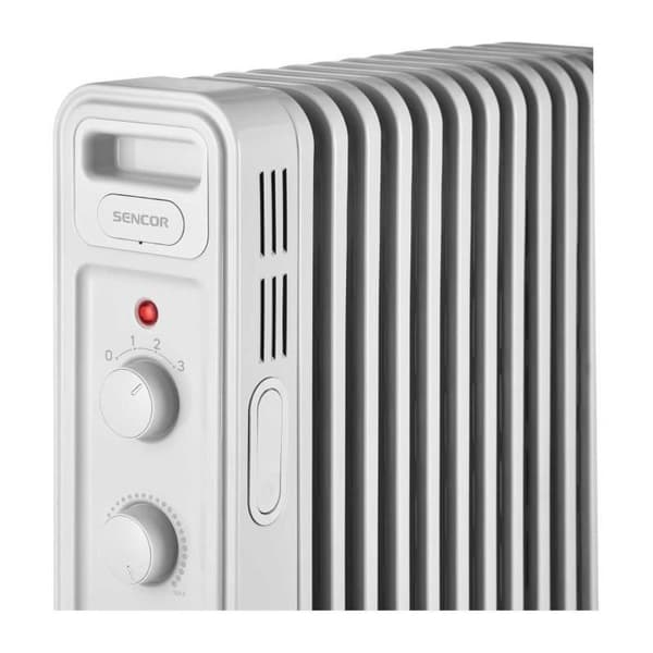 Sencor SOH 3411WH oljefylld radiator 2300W vit