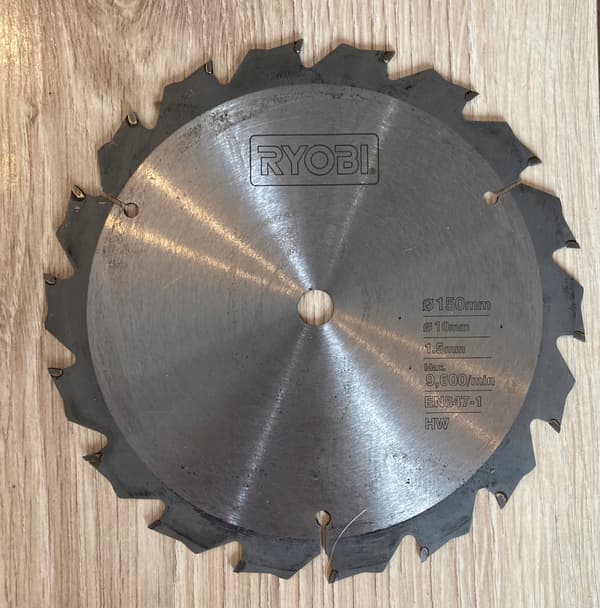 Ryobi CSB150A1 Ultra Thin Cirkelsågblad 150mm